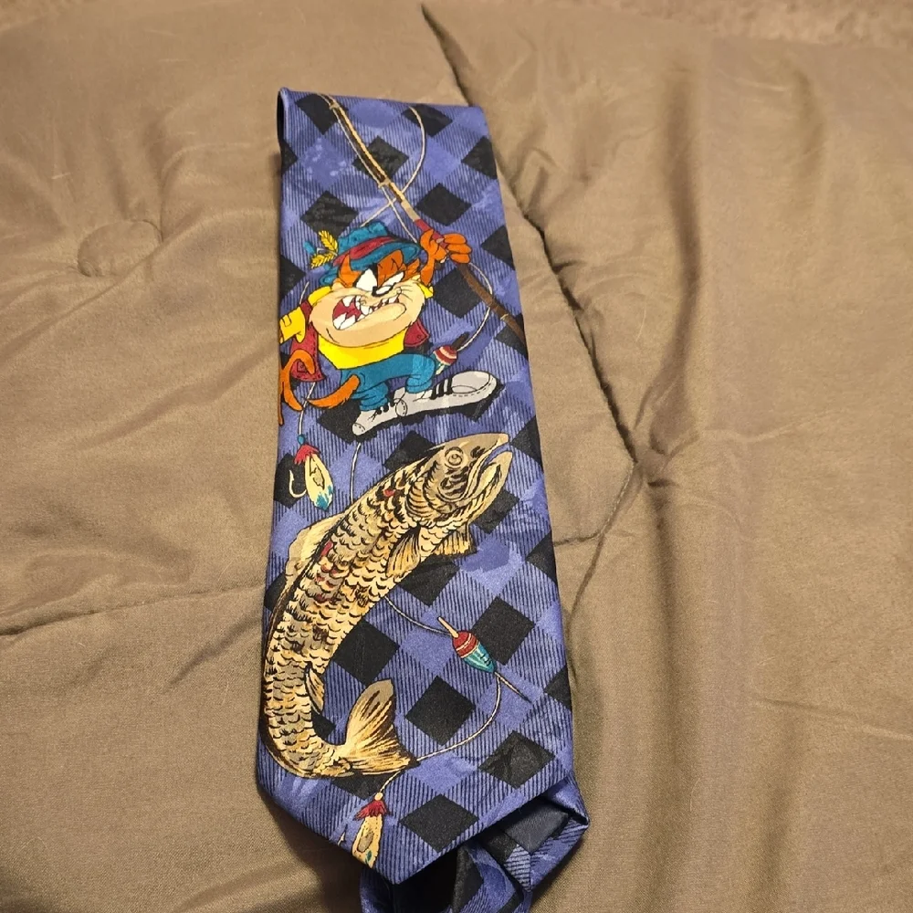 Blue Cartoon‎ Character Tie